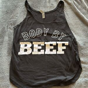 Body by beef tank top